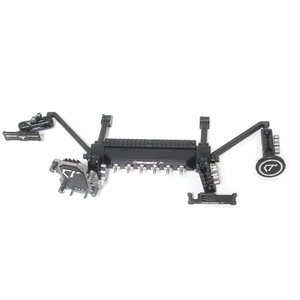 SXMA JL1332 Rail de commande <span class=keywords><strong>centrale</strong></span> support de téléphone intégré en alliage d'aluminium pour Jeep <span class=keywords><strong>Wrangler</strong></span> JL 4Xe JL2018-2023 - Product Image 1