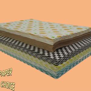 Papel de Envolver Hamburguesas Impermeable y Resistente a la Grasa, Recubierto de PE, Ecológico y Virgen, para Suministros de Restaurantes y Sándwiches - Product Image 1