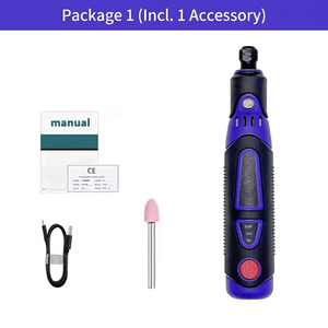 Amoladora eléctrica de 3.6v para uso doméstico, máquina de grabado, cabezal de pulido portátil pequeño, herramienta de pulido, mini taladro eléctrico para tallado de jade - Product Image 2