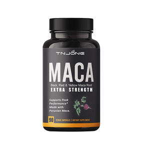 Tnjone oem maca रूट कैप्सूल निजी लेबल पुरुषों और महिलाओं के लिए मैका रूट कैप्सुल्स लिंग आकार बीज़