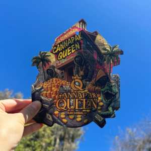 Archibald Custom 3.5g a prova di odore fiore di erbe Die taglio Mylar borsa olografica a forma speciale Mylar per tabacco semi gommoso - Product Image 1