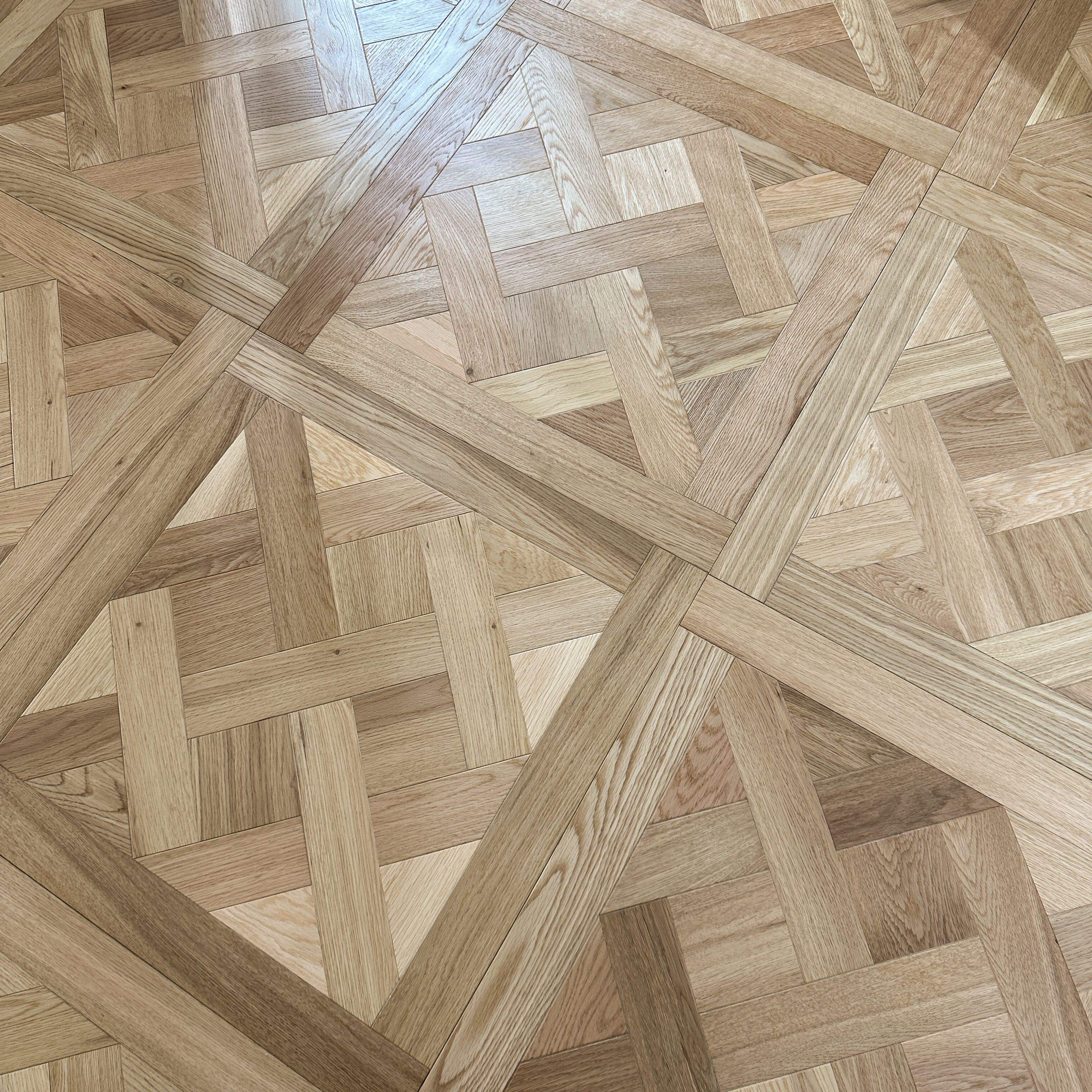Parquet Versailles en chêne naturel