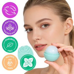 Bálsamo Labial en Forma de Rosa con Menta Dulce Natural, Repara los Labios Agrietados, Mejora la Aspereza y la Sequedad, Hidratación Profunda y Duradera, OEM ODM - Product Image 5
