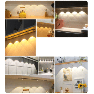 USB <b>LED</b> Night <b>Light</b> <b>Motion</b> <b>Sensor</b> Wireless Lamp for Kitchen Cabinet Bedroom Indoor Rechargeable Staircase Backlight - Product Image 5
