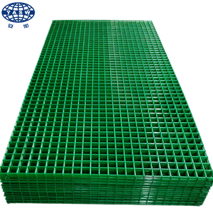 Panneau de treillis soudé en fil d'acier galvanisé recouvert de PVC 2x2 pouces - Product Image 1