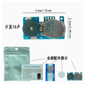 Gag Gifts & Funny Pranks: Dispositivo Sonoro a Forma di Grillo per Scherzi, in Plastica, a Lunga Durata, con Suono Nascosto, per Adulti - Product Image 3