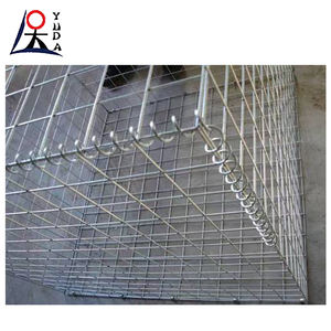 Protection côtière, <span class=keywords><strong>cage</strong></span> en gabion, clôture en gabion, cages en fil de gabion galvanisé à chaud, mur en pierres - Product Image 5