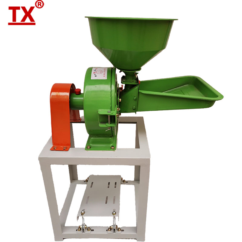 Dry Grain Grinder Machine Mini Flour Mill Machine New Small Household Grinder for Corn Maize Grain Maize Flour Mill