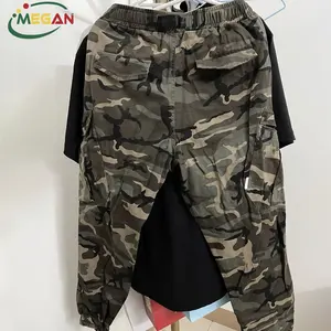 Megan עיצוב חבילות מכנסיים יד שנייה ממותגת בגדים משומשים עבור אנשים צעירים