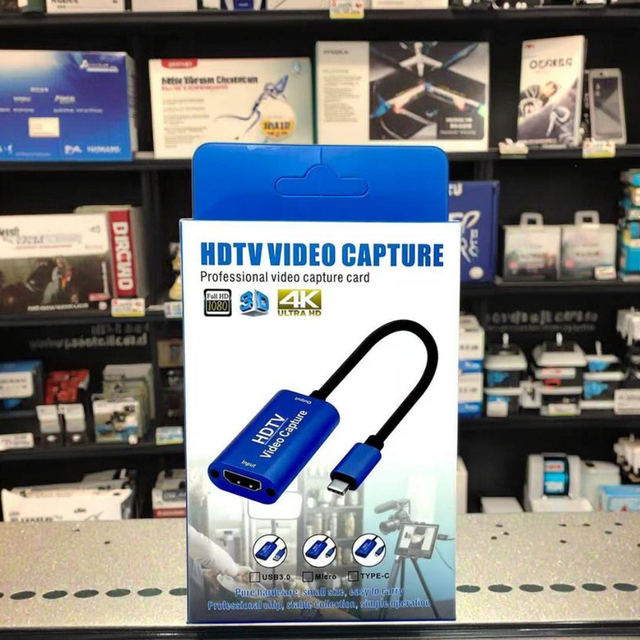 Manufacturer Wholesale Compatible with Multiple Systems 1080P Type-c to HDTV Video Capture Cards