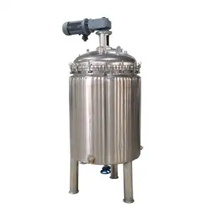 double jacketed mixing tank agitator heated liquid to powder mixer machines industrial mixer steel electric heating liquid