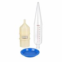 Mud Testing Kit 3-Piece Set Drilling Fluid Density Mud Balance Marsh Funnel Viscometer Sand Content Kit