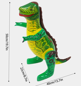 Bán buôn <span class=keywords><strong>Inflatable</strong></span> Khủng long đồ chơi mềm PVC khủng long thổi lên động vật đồ chơi cho trẻ em nhỏ Raptor cho Đảng trang trí nội thất - Product Image 6