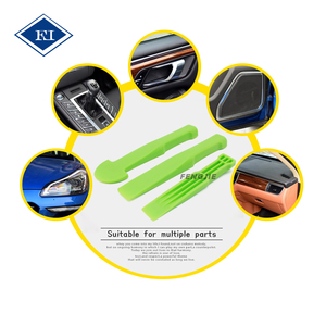 <span class=keywords><strong>Kit</strong></span> de 6 outils professionnels pour le démontage de garnitures de voiture, jeu de leviers en plastique pour tableau de bord, panneaux de porte et démontage de radios automobiles - Product Image 2