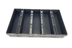 Moule à <span class=keywords><strong>pain</strong></span> en aluminium antiadhésif <span class=keywords><strong>de</strong></span> qualité professionnelle, type Pullman, avec couvercle, épaisseur 2,0 mm, disponible en taille personnalisée - Product Image 6