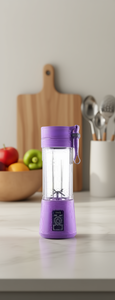 Licuadora Portátil YH15 de 0.3-0.5L con Cuerpo de Plástico, Funciona con Batería, para Hacer Smoothies, Uso Doméstico - Product Image 2