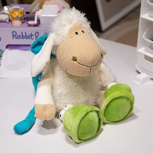 Giocattoli di Lana a Forma di Lupo in Pelle di Pecora, Regalo di Compleanno per Fidanzata, OEM & ODM (Logo e Dimensioni Personalizzabili) - Product Image 2