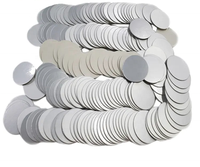 Couvercles d'induction en aluminium découpés de 24 mm et 36 mm avec membrane d'étanchéité et carton pour bouteilles en plastique