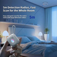 Détecteur Portable Anti-Espion de Caméras Cachées pour la Protection de la Sécurité Personnelle, Mini Détecteur de Caméras Sans Fil pour Hôtels et Vestiaires