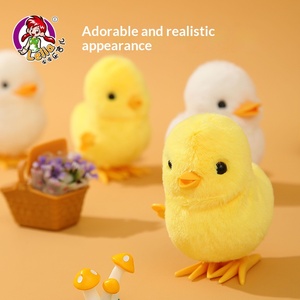Jouet en peluche canard interactif super doux en gros, anti-stress, couleur jaune et blanche, mécanisme de tirage par cordon, jouet animé qui marche - Product Image 4