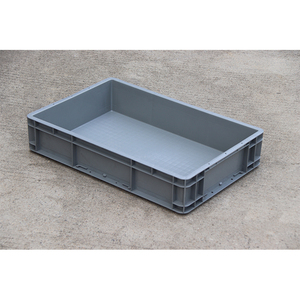 Chất lượng cao Rắn phong cách 600*400 mét nestable Thùng nhựa hộp nhựa hậu cần hộp cho kho - Product Image 5