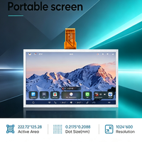 Écran LCD TFT TN de 10,1 pouces, rétroéclairage LED, haute performance, petit module LCM, résolution 1024x600, 400, fabrication OEM ODM