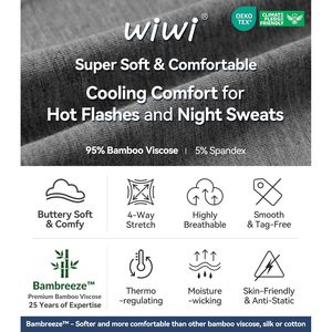 Ensemble de pyjama pour femmes en gros, débardeur 2 pièces, vêtements de nuit sans manches en viscose de bambou, tailles S à XXL - Product Image 5