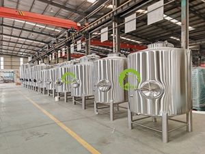 Réservoir de stockage d'alcool en acier inoxydable 20000L Réservoir de mélange de stockage d'éthanol 50000L Réservoir de stockage isolé - Product Image 4