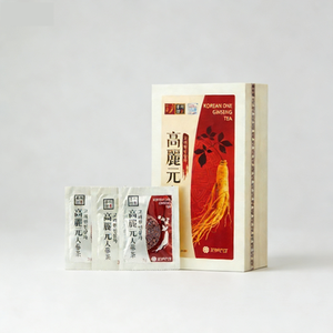 Thé à l'extrait de ginseng coréen de haute qualité, 100 sachets, pour lutter contre le vieillissement, la vitalité et la santé holistique, complément alimentaire à base de plantes, usine GMP - Product Image 3
