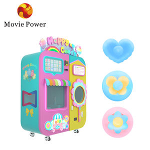 Máquina Expendedora de Algodón de Azúcar con Azúcar, Máquina Expendedora de Algodón de Azúcar Robótica Eléctrica Totalmente Automática - Product Image 5