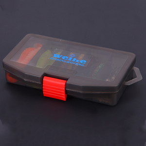 WEIHE 36 pz Kit pesca pesca morbida esca e accessori Combo attrezzatura scatola esca morbida Kit esca da pesca - Product Image 3