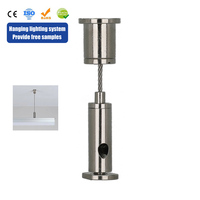 Pince de câble métallique de prix usine avec l'attachement de plafond pour allumer des accessoires de suspension