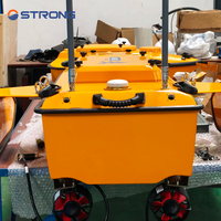 Bateau télécommandé professionnel d'urgence à grande vitesse (USV) en matériau ABS pour la mesure hydrologique