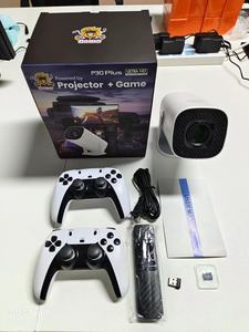 Nuovo P30plus Mini proiettore Smart Console per videogiochi 4K <span class=keywords><strong>Android</strong></span> 11 WiFi 6 Dual <span class=keywords><strong>gamepad</strong></span> per esterni proiettore per videogiochi - Product Image 5