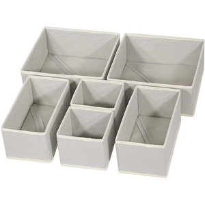 <span class=keywords><strong>Cajas</strong></span> <span class=keywords><strong>organizadoras</strong></span> <span class=keywords><strong>de</strong></span> almacenamiento <span class=keywords><strong>de</strong></span> cajones <span class=keywords><strong>de</strong></span> tela básicas <span class=keywords><strong>para</strong></span> calcetines, <span class=keywords><strong>ropa</strong></span> interior y artículos <span class=keywords><strong>para</strong></span> bebés, juego <span class=keywords><strong>de</strong></span> 6 grises - Product Image 1