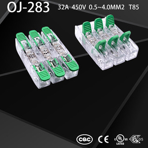 اتصال سريع محطة كتلة <span class=keywords><strong>3</strong></span> في <span class=keywords><strong>3</strong></span> من 4 مم <span class=keywords><strong>2</strong></span> دفع في محطة سلك الفاصل موصل - Product Image 4