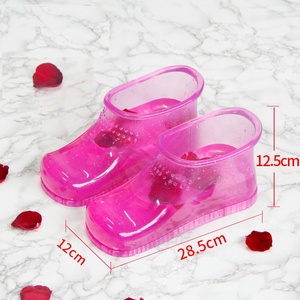 Botas de relajación para mujer impermeables para lavabo de baño plegable desechable para spa de verano para terapia de polvo de remojo de pies-Jelly Spa - Product Image 3