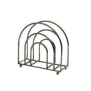 Porte-serviettes rectangulaire en fer, design moderne et écologique, pour salle de bain, hôtel, cuisine - Product Image 3