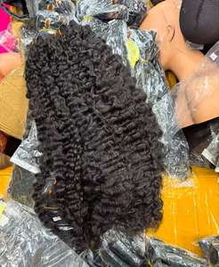 生柬埔寨波浪头发供应商人发身体波浪延伸一个捐赠者100% 生头发缅甸卷曲 - Product Image 3