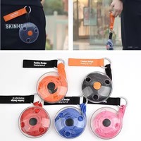 Convient dans la poche Bolsa réutilisable Plegable grands sacs d'épicerie réutilisable enroulable en nylon sac fourre-tout pliable pour faire du shopping