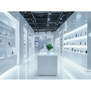 Điện thoại di động trung tâm mua sắm thông minh Tai nghe tủ bán lẻ cửa hàng điện thoại vỏ màn hình điện thoại di động cửa hàng điện thoại hiển thị truy cập thiết kế - Product Image 6