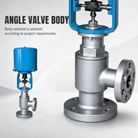 Vanne de régulation d'angle à 90 degrés à commande électrique pour la régulation de fluides industriels, solution de projet OEM personnalisée