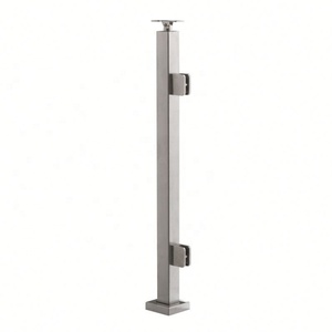 Moderna ringhiera in vetro in acciaio inox staffe <span class=keywords><strong>per</strong></span> corrimano in <span class=keywords><strong>Plexiglass</strong></span> Hotel <span class=keywords><strong>per</strong></span> appartamento fattoria camera da letto balcone - Product Image 2