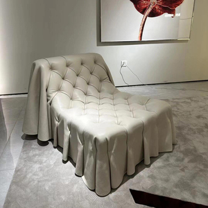 Luxury Lounge Italian Designer divano soggiorno divano Set <span class=keywords><strong>mobili</strong></span> gonna componibile moderna Design posteriore divano in pelle - Product Image 5