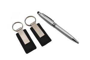 Biglietto da visita portachiavi personalizzato con Set di penne penna per regali aziendali con portachiavi flash USB <span class=keywords><strong>regalo</strong></span> per <span class=keywords><strong>regalo</strong></span> di promozione di lusso aziendale - Product Image 4