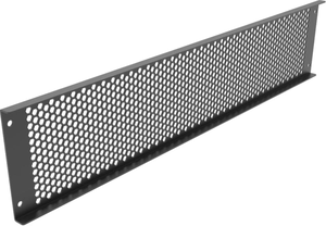 Metal Hex Mesh 1U <b>Rack</b> Vent Panel, 19 Inch Perforated <b>Rack</b> Cover, Breathable Blanking <b>Plate</b> for Data Network Cabinet - Product Image 3