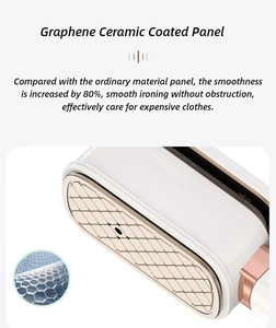 Thiết Kế Mới 3 Trong 1 Du Lịch Xách Tay Quần Áo Hấp Ướt Và Khô Ủi Có Thể Xoay Điện Chuyên Nghiệp <span class=keywords><strong>Mini</strong></span> Hơi Nước Báo Chí Sắt - Product Image 3