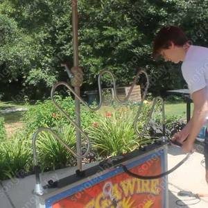 Metal Buzz Wire Oyun Makinesi |   Kapalı Alan İnteraktif Ön Sıra Etkileşimli Oyun Malzemeleri Çocuklar İçin Kamu Karnaval Etkinlikleri Oyun Evi Oyunları - Product Image 2