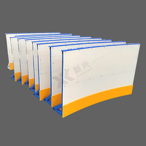 Panneau de protection de hockey en UHMWPE haute résistance à l'usure, avec logo personnalisé, taille sur mesure, en HDPE pour arènes intérieures et patinoires extérieures - Product Image 1