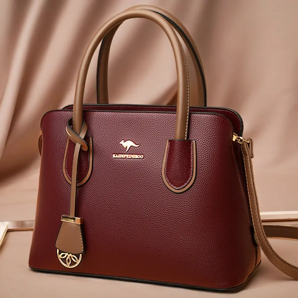 ハンドバッグバッグレディースデザイナーハンドサックラグジュアリーレザーレディースハンドバッグ財布ブランドの女性用バッグトートバッグと本物のファムメイン